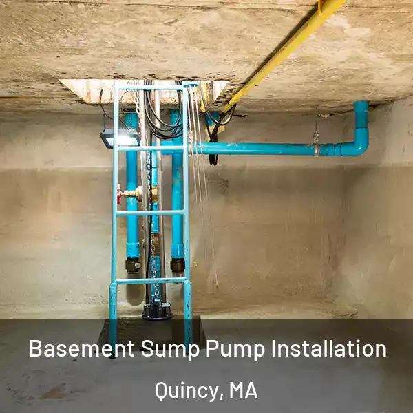  Basement Sump Pump Installation Quincy, MA